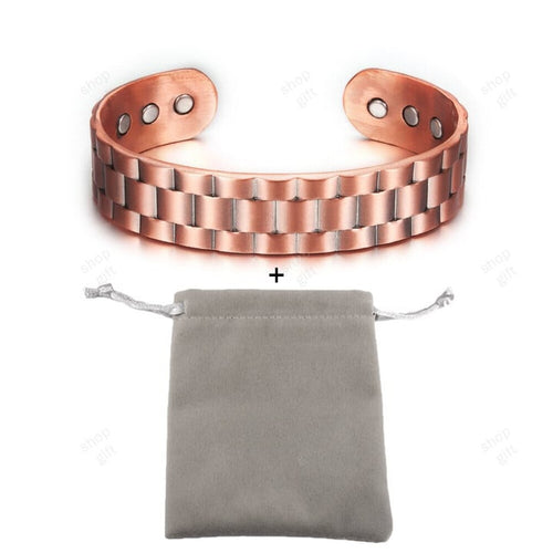 Pure Copper Magnetic Therapy Health Bracelet