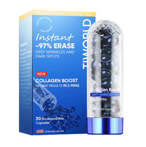 Collagen Boost Anti-Aging Serum For Remove 97% Deep Wrinkles & Dark Spots