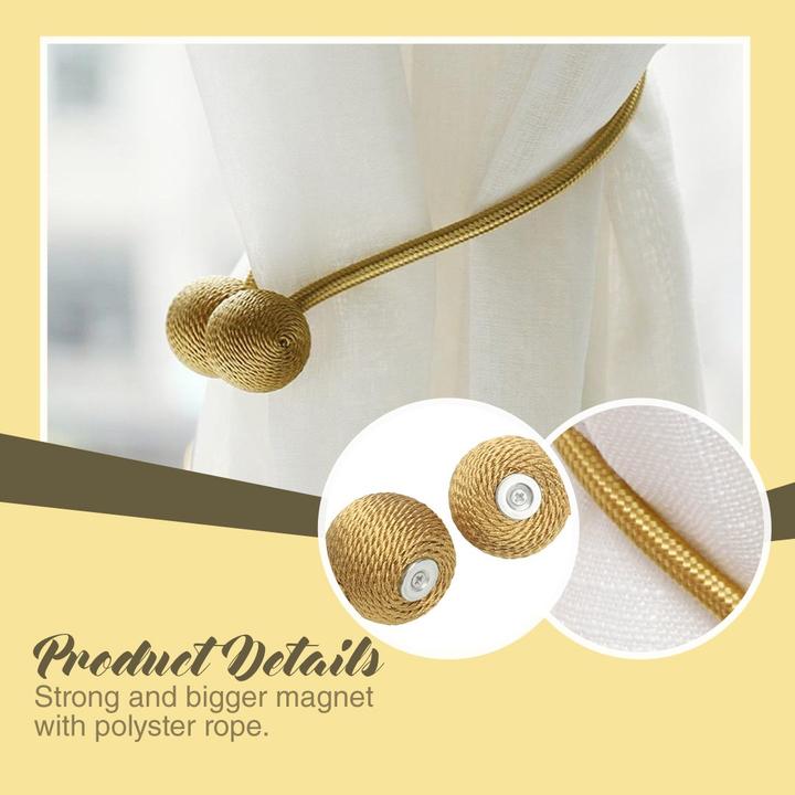Decorative Magnetic Curtain Holder