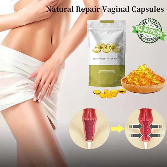 Instant Itching Stopper & Natural Detox & Firming Repair & Pink and Tender Natural Capsules